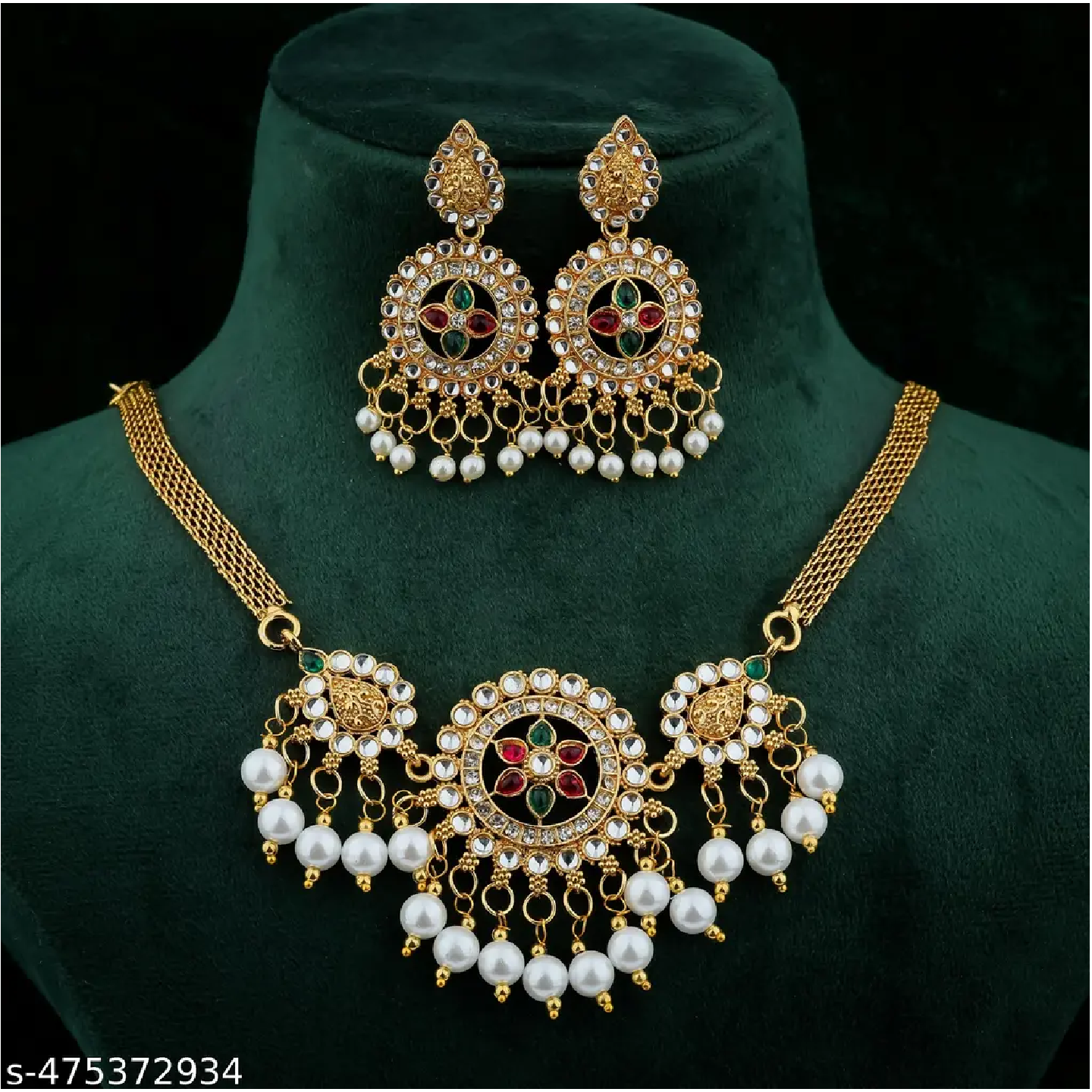 Handmade Beaded Jewellery Set for Women